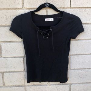 Hollister ribbed tee